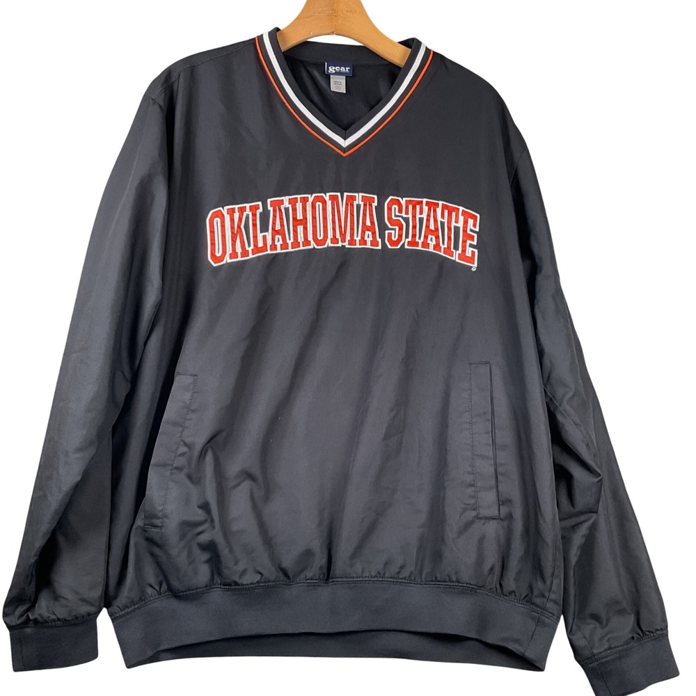Gear For Sports Oklahoma State Cowboys Pullover Windbreaker Jacket Men's M